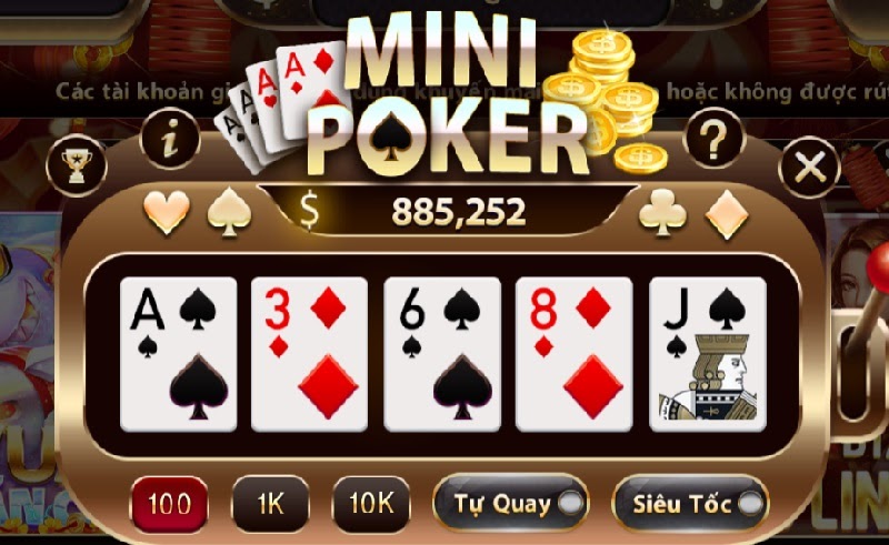 Hướng dẫn chơi Mini Poker tại Sunwin chuẩn xác nhất 2022