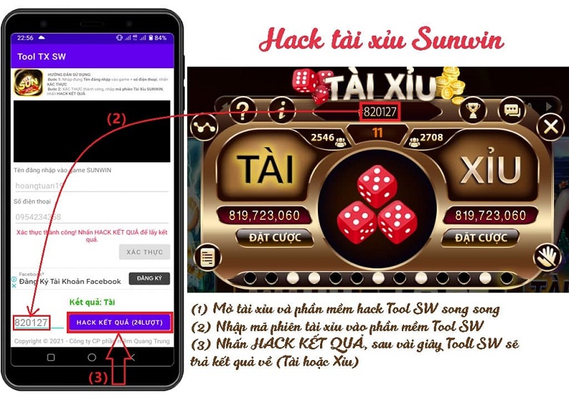 Hack Sunwin tai xiu